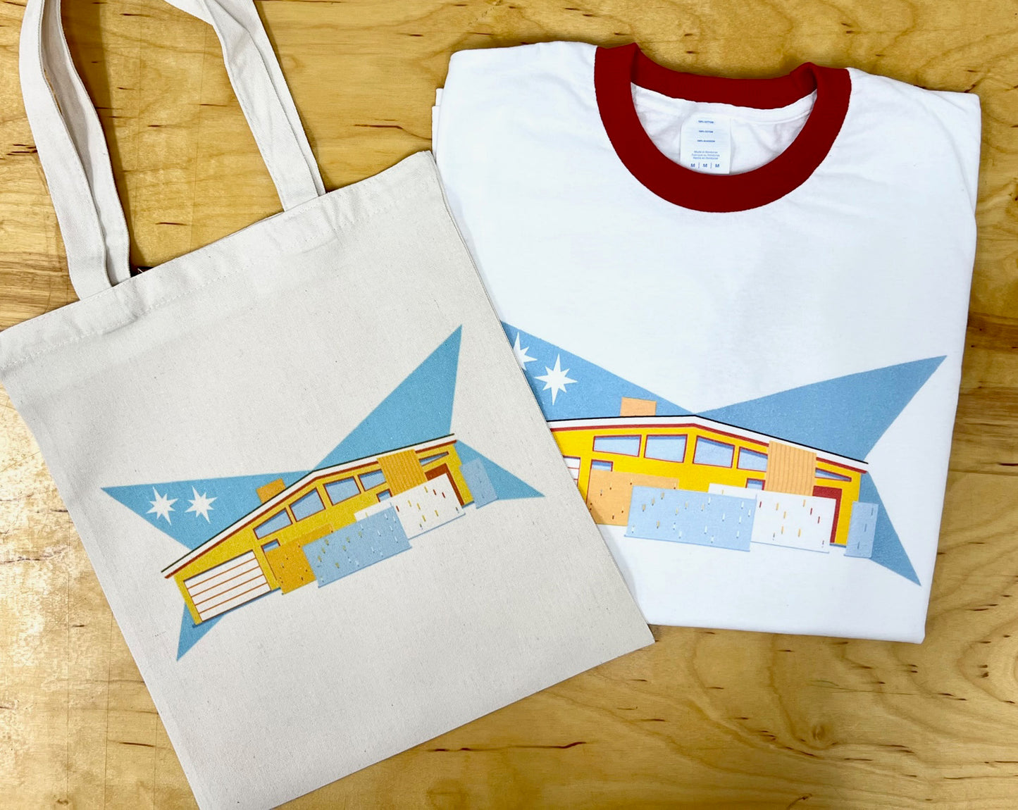 Welcome Home Breeze Block Carry-All Tote