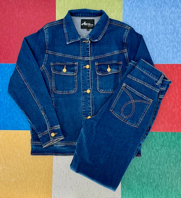 Midge Classic Jeans - Med Wash
