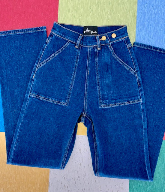 Midge Classic Jeans - Med Wash