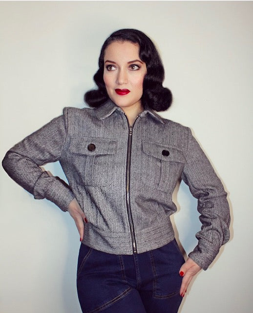 1950s Ricky Jacket - Herringbone