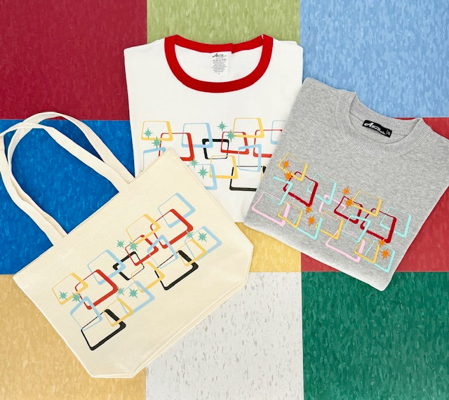 Rosa Block Carry-All Tote