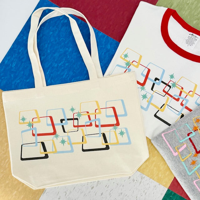 Rosa Block Carry-All Tote