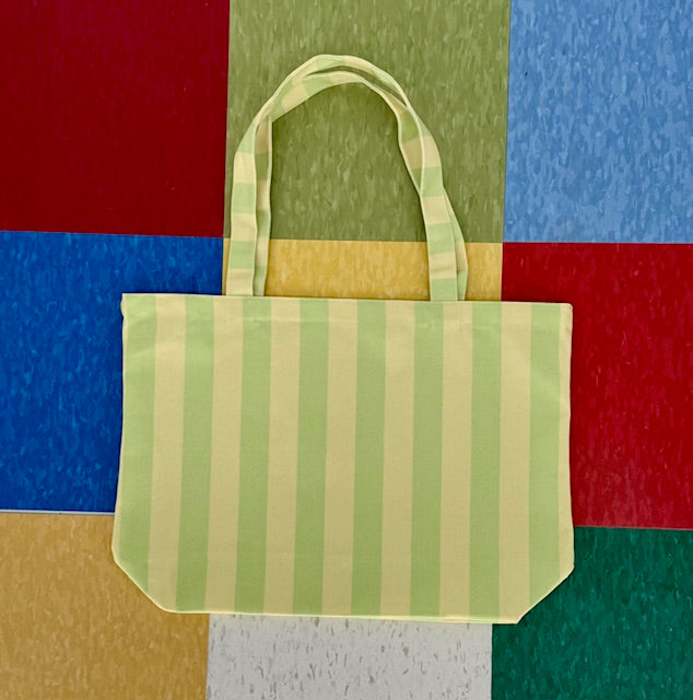 Lemon and Lime Nantucket Tote