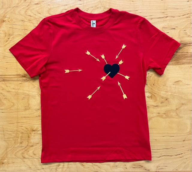 Carefree Red Pullover Tee