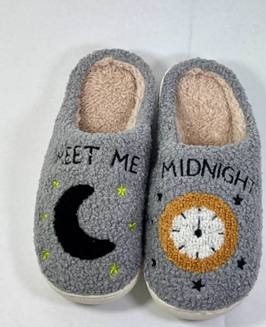 Meet Me at Midnight Slippers