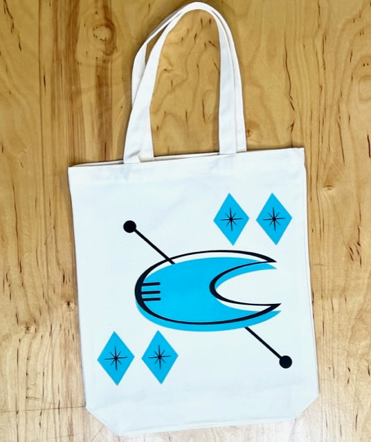 MCM Crescent Moon Carry-All Tote