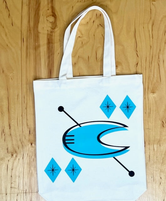 MCM Crescent Moon Carry-All Tote
