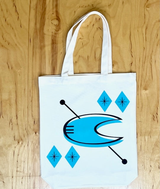 MCM Crescent Moon Carry-All Tote