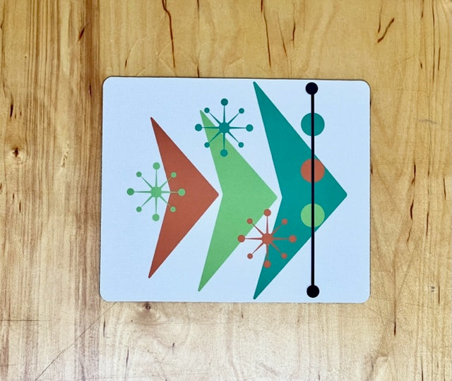 MCM Sputnik Arrow Mouse Mat