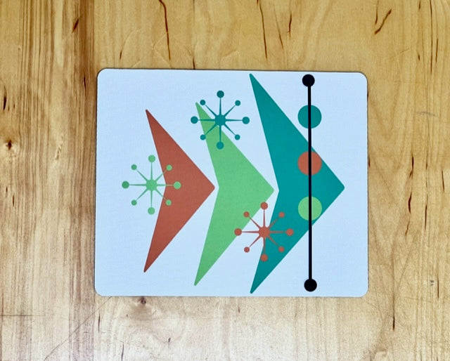 MCM Sputnik Arrow Mouse Mat
