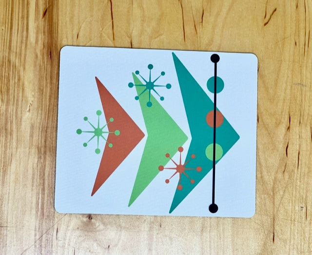 MCM Sputnik Arrow Mouse Mat