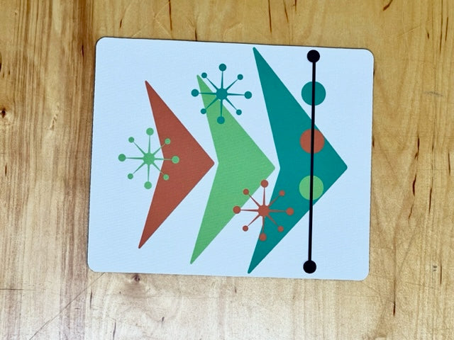 MCM Sputnik Arrow Mouse Mat