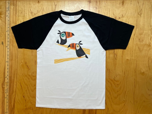Tropical Toucan Tee-Black