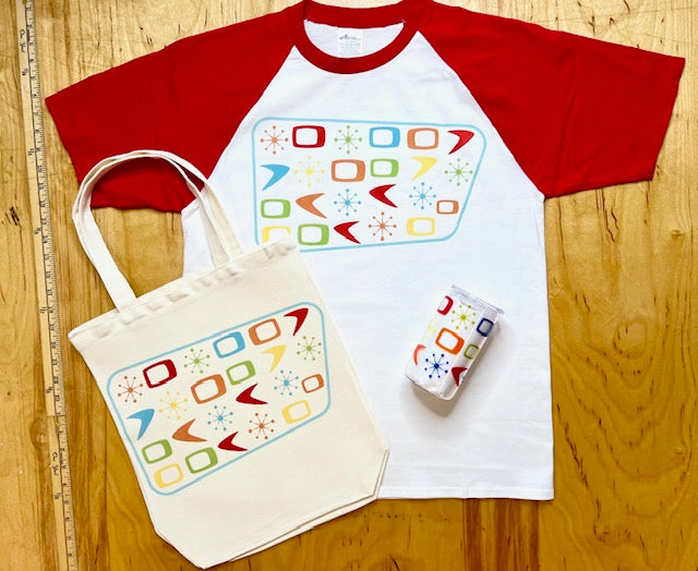 MCM Sputnik Block Raglan Tee