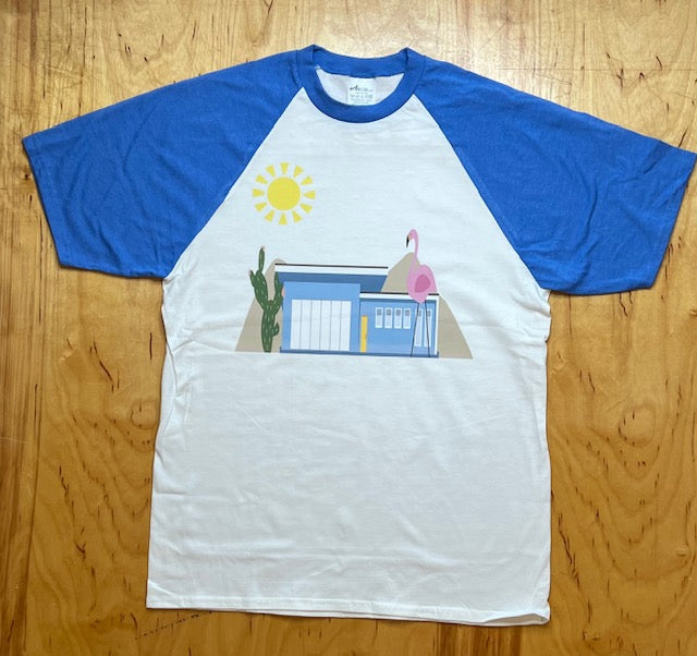 Welcome Home Desert Oasis Raglan Tee
