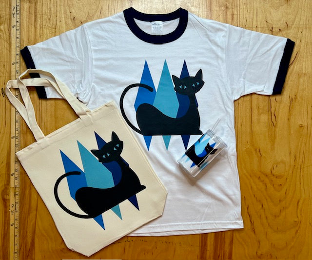 MCM Atomic Bettie Cat Diamond Carry-All Tote