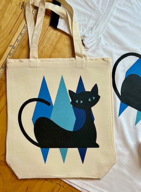 MCM Atomic Bettie Cat Diamond Carry-All Tote