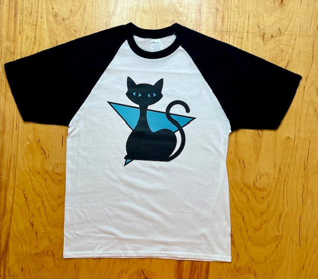 MCM Atomic Bettie Cat Arrow Raglan Tee