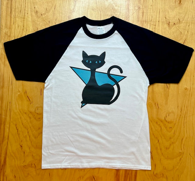 MCM Atomic Bettie Cat Arrow Raglan Tee