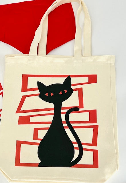 MCM Atomic Bettie Cat Block Carry-All Tote