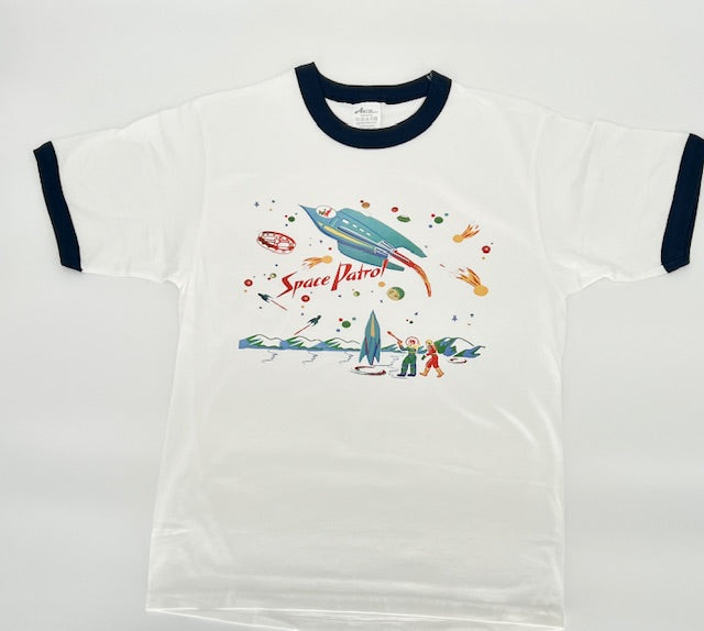 Space Patrol Navy and White Ringer