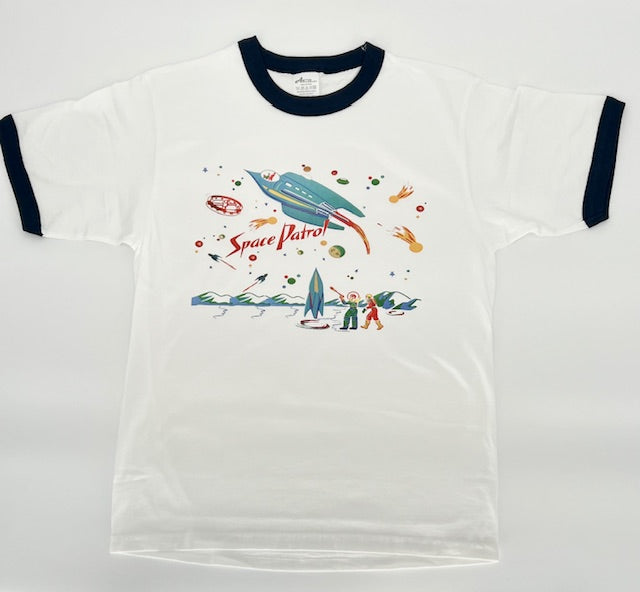 Space Patrol Navy and White Ringer