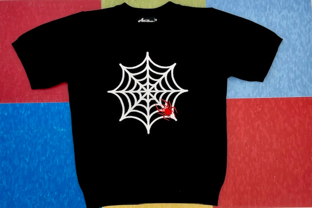 Itsy Bitsy Spider Black Sweater