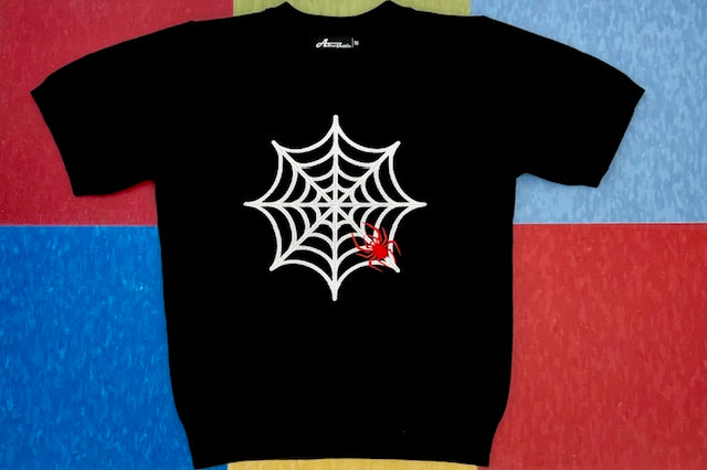 Itsy Bitsy Spider Black Sweater