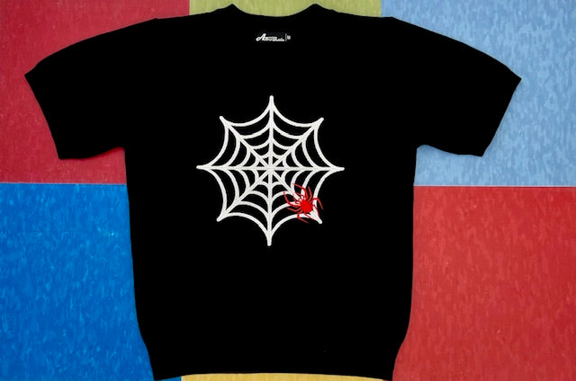 Itsy Bitsy Spider Black Sweater