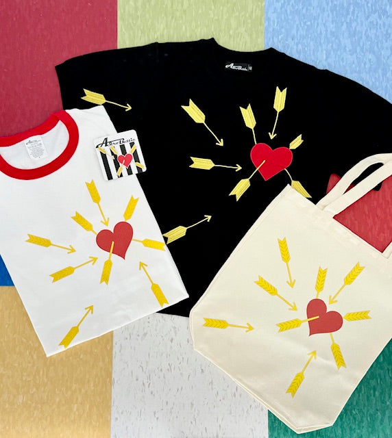 MCM Carefree Heart and Arrows Enamel Pin Pack!
