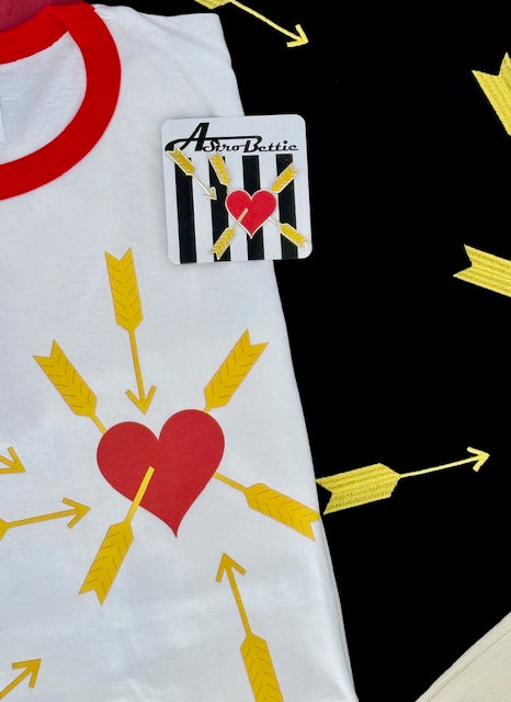 MCM Carefree Heart and Arrows Enamel Pin Pack!