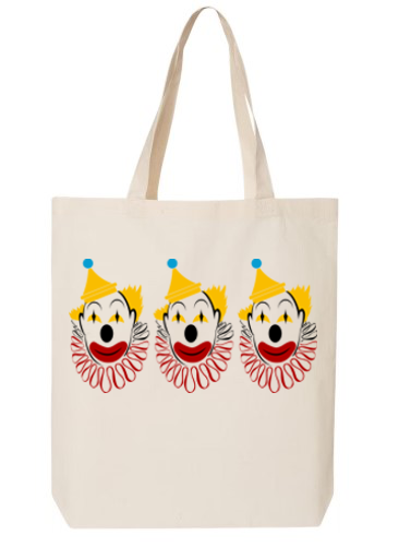 Retro Clown Carry-All Tote