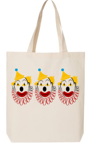 Retro Clown Carry-All Tote
