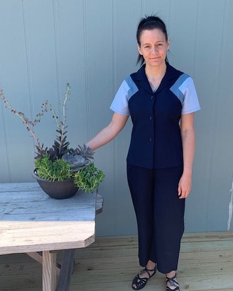 1940s Culottes - Navy