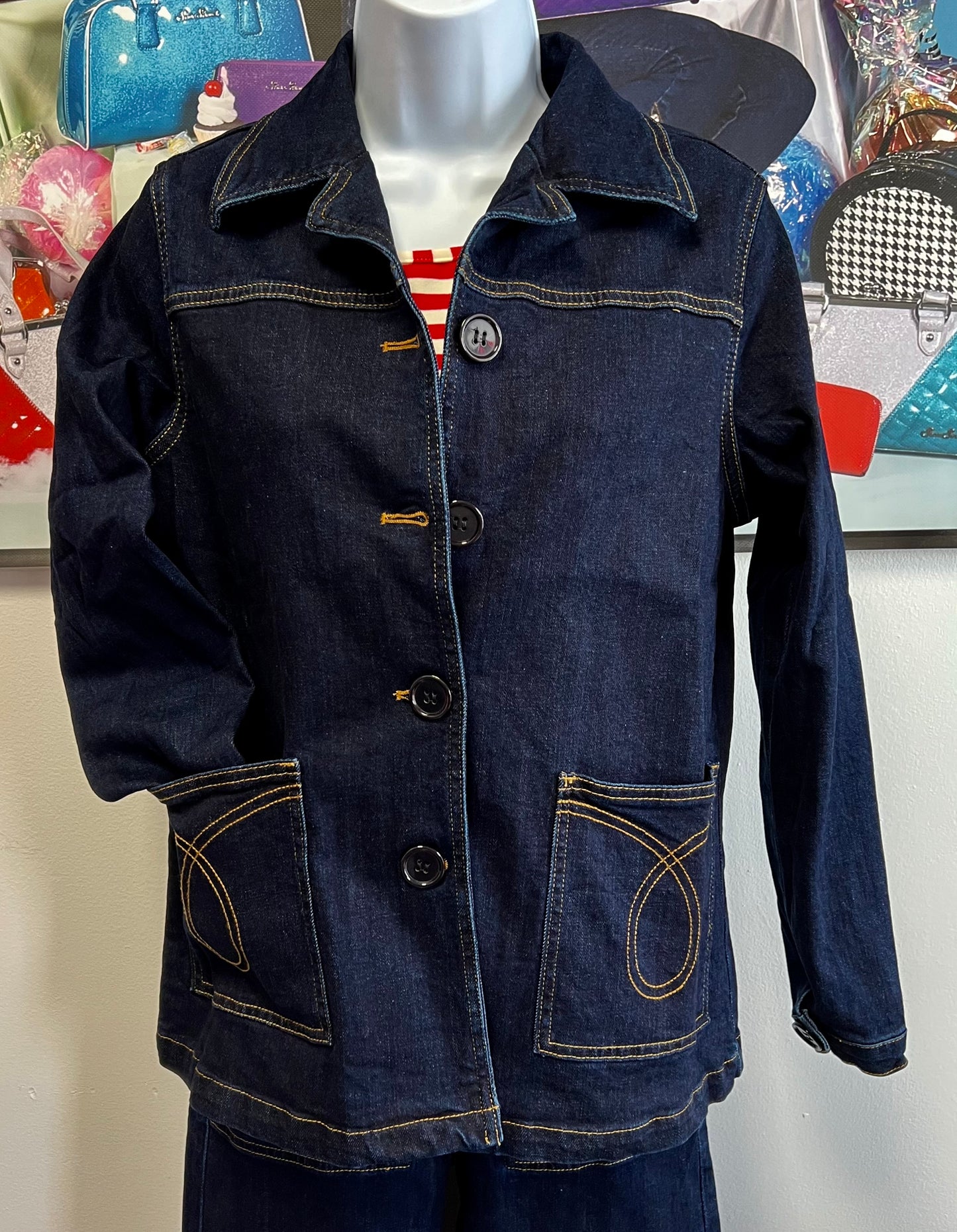 Midge Button Down Jean Jacket