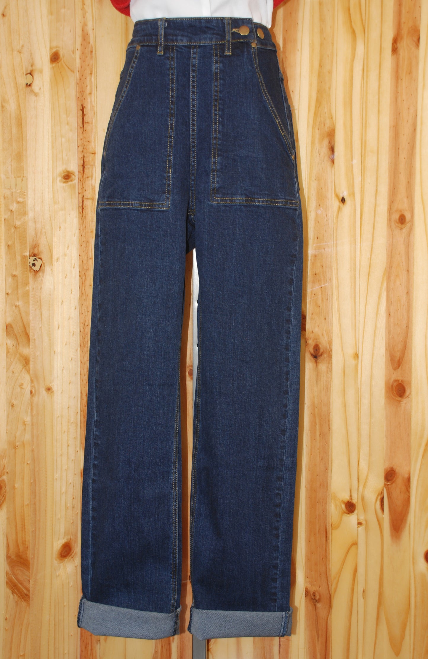 Classic Ava Reproduction Jeans - Indigo