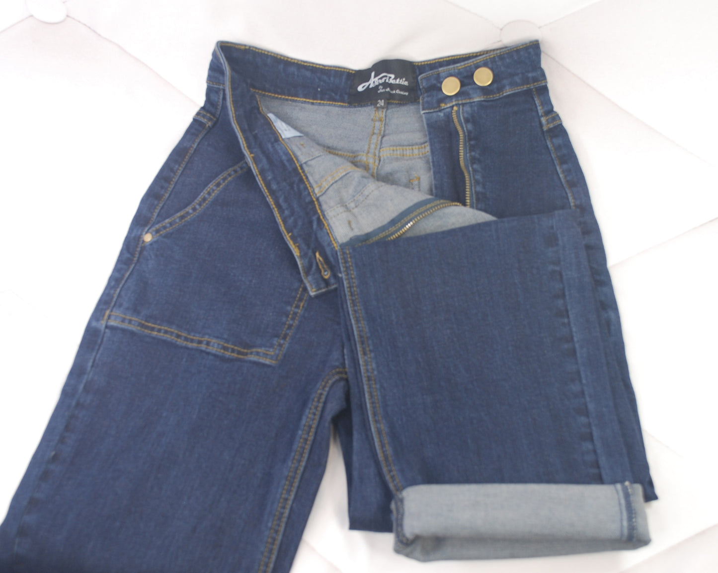 Classic Ava Reproduction Jeans - Indigo