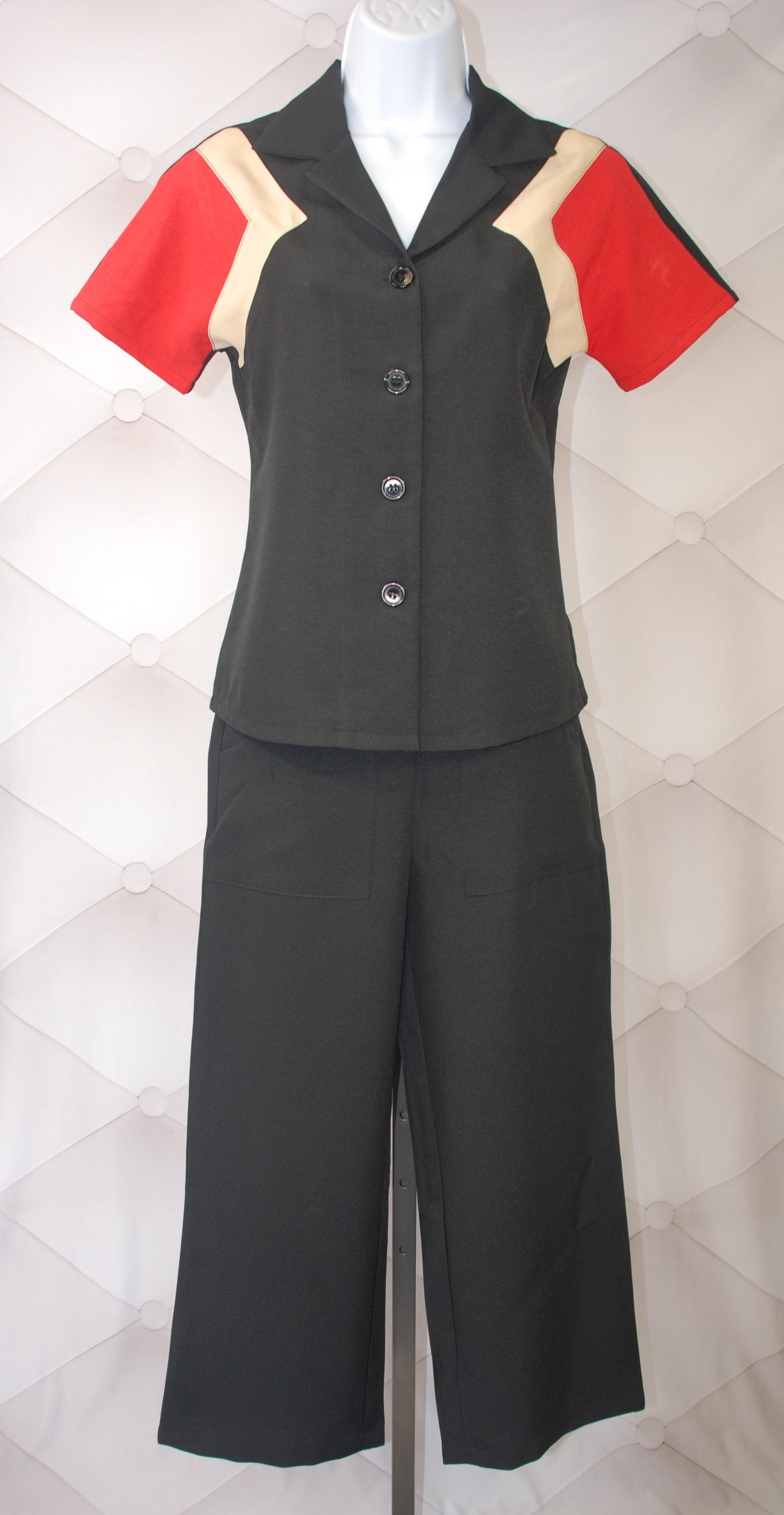 1940s Culottes - Black