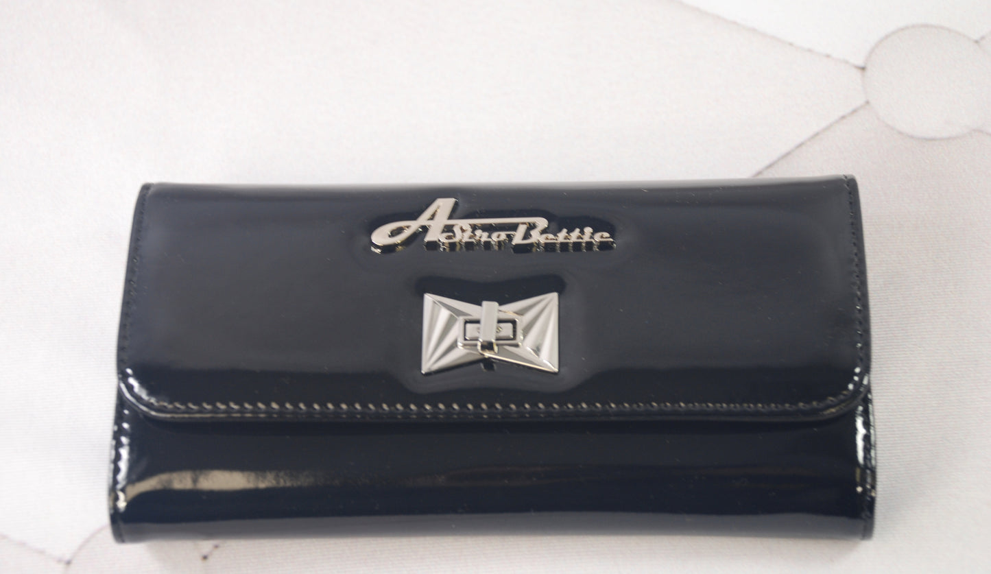 Tri-Fold Wallet - Shiny Black