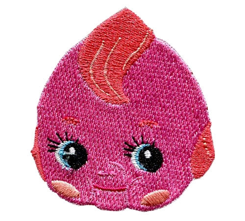 Pink Kewpie Iron-On Patch
