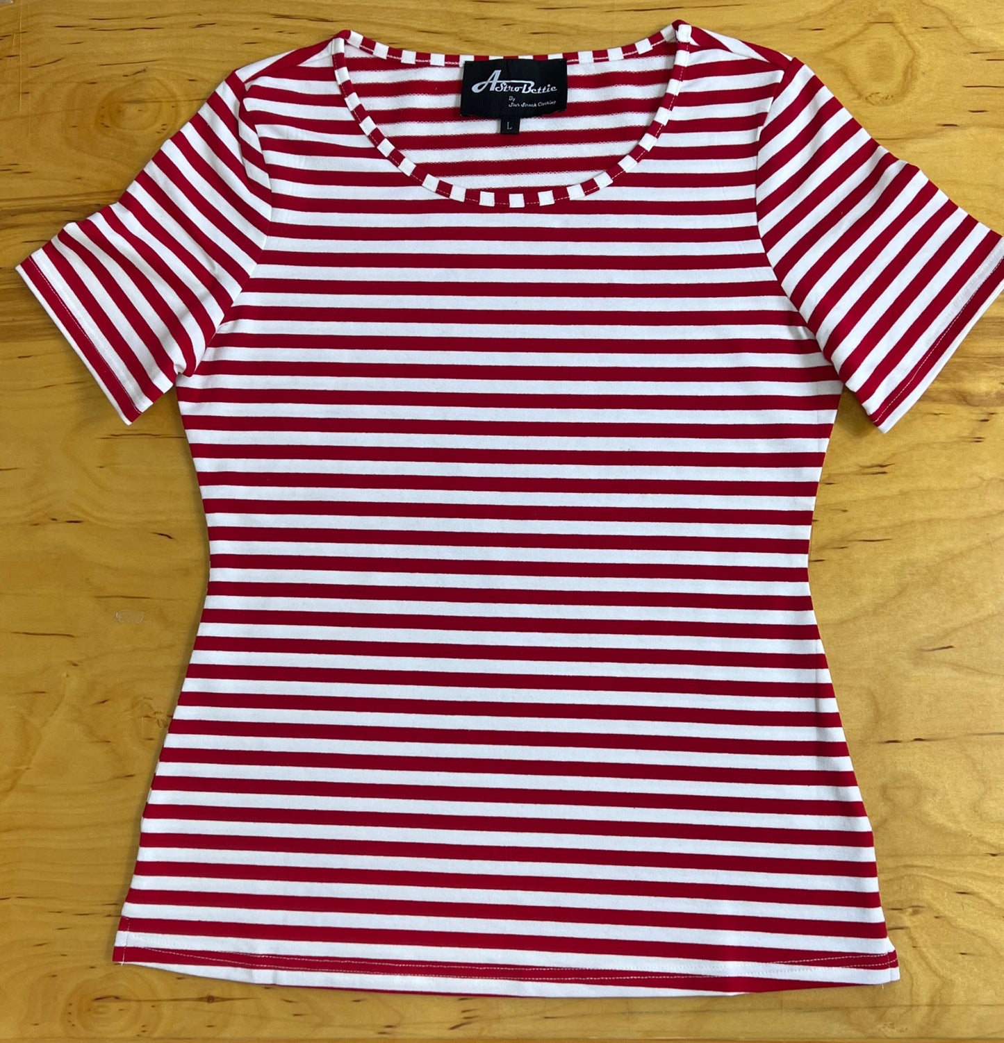 Red Stripe Short Sleeve