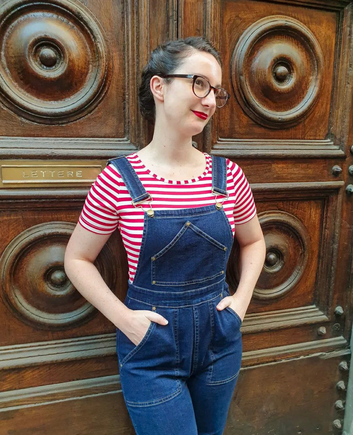 Red Stripe Short Sleeve