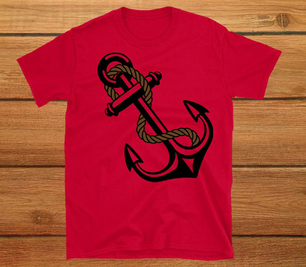 Anchors Away! Red T-Shirt