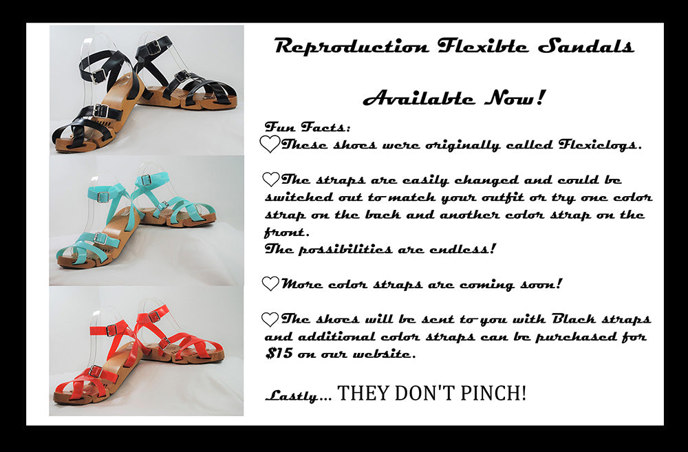 Flexible Wedge Sandals