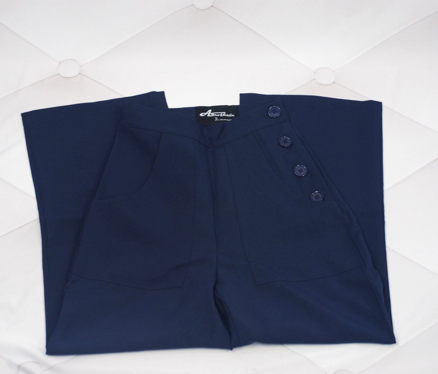 1940s Culottes - Navy