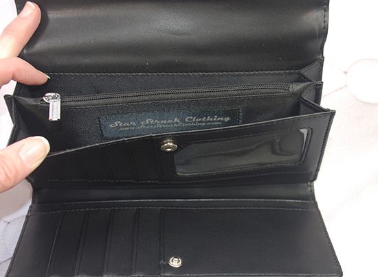 Tri-Fold Wallet - Matte Black
