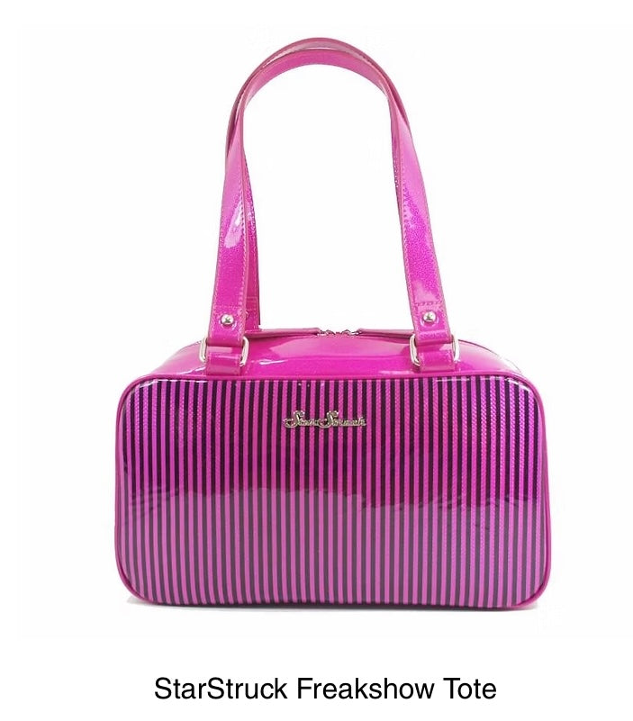 StarStruck FreakShow Tote - BubbleGum Pink Stripe