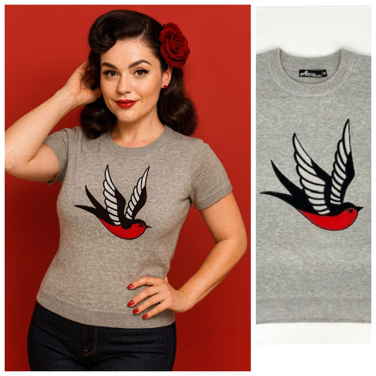 Traditional Sparrow Grey Sweater