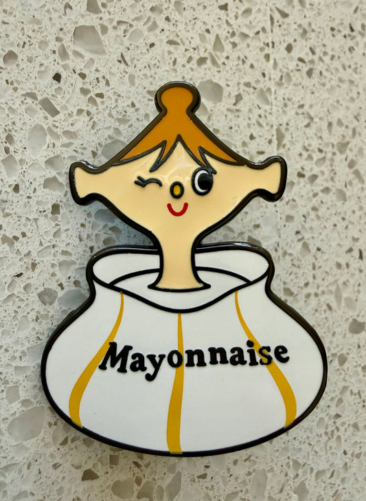 Holt Howard Pixieware Kitschy Mayonnaise Pin