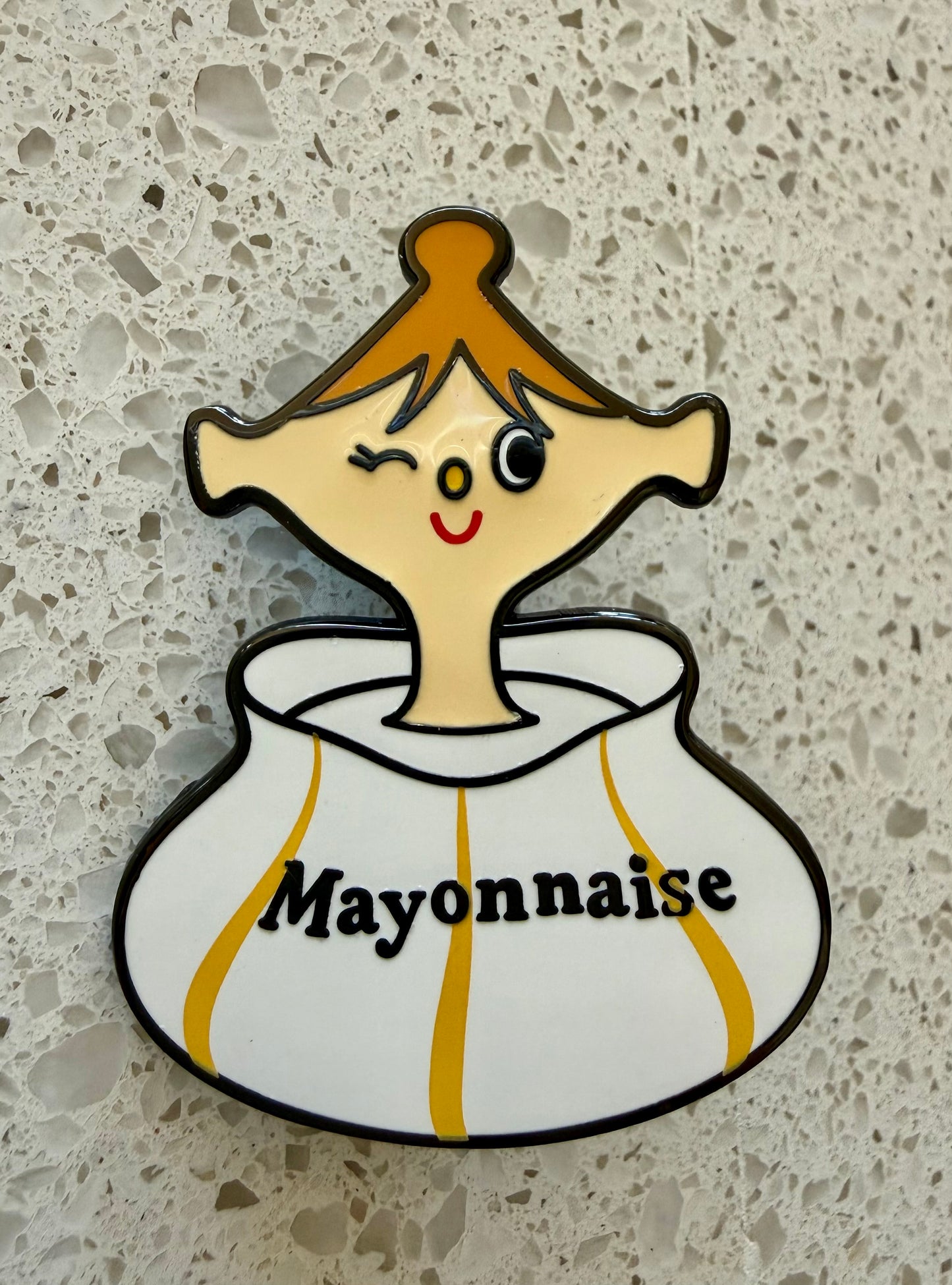 Holt Howard Pixieware Kitschy Mayonnaise Pin